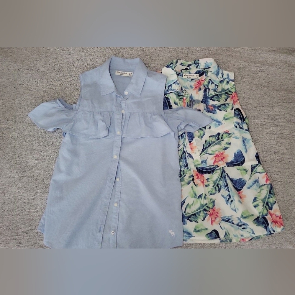 Abercrombie Kids girls shirts size 13/14